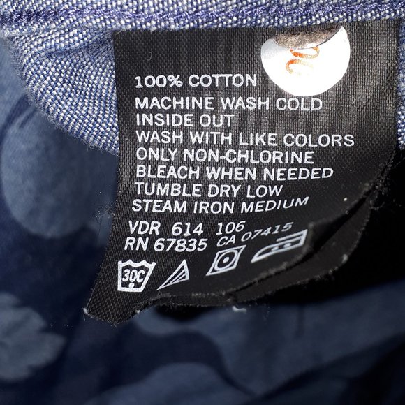 XL Cotton Short Sleeve Nautica Shirt - Picture 2 of 5